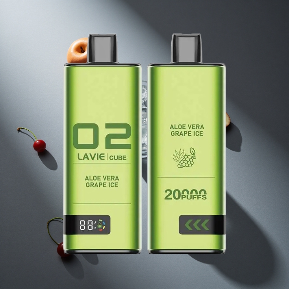 Aloe Vera Uva Hielo Lavie Cube 20000 Puffs 28ML Peru wholesale