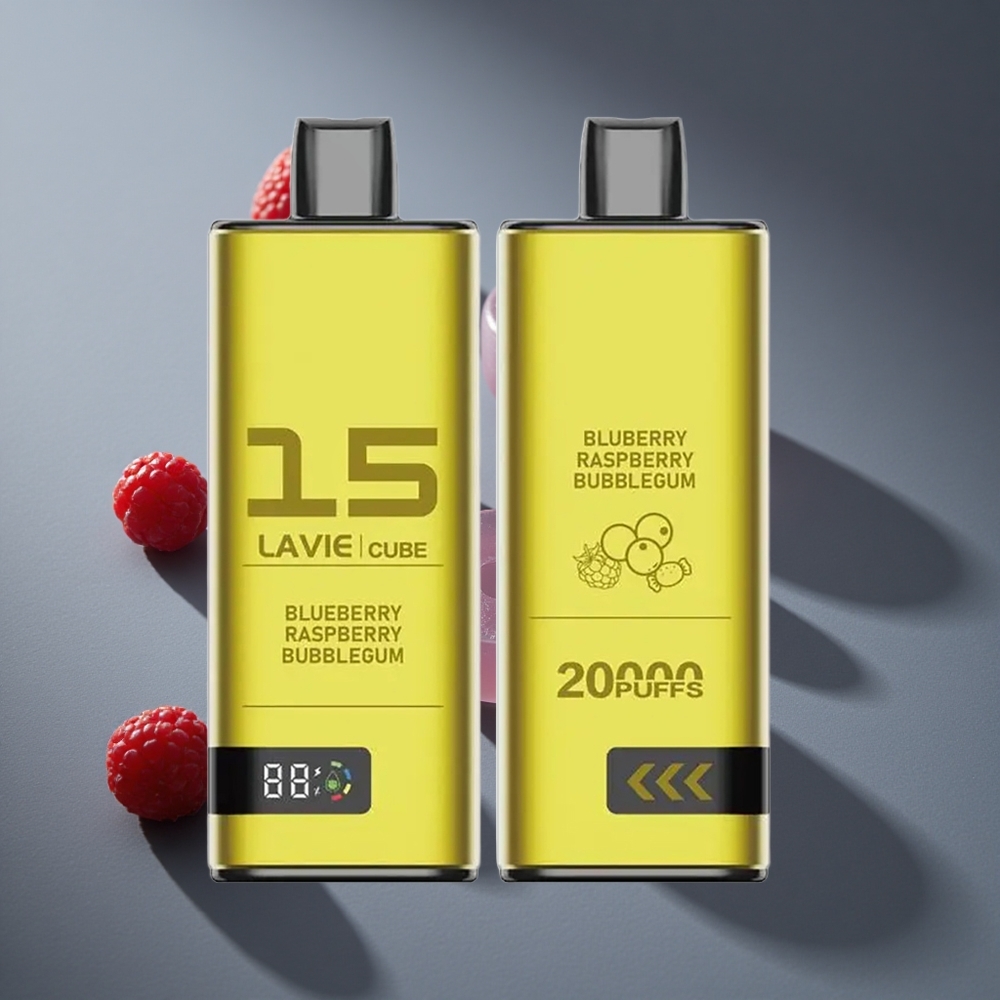 Arándano Frambuesa Chicle Lavie Cube 20000 Puffs 28ML Tipo C Peru wholesale