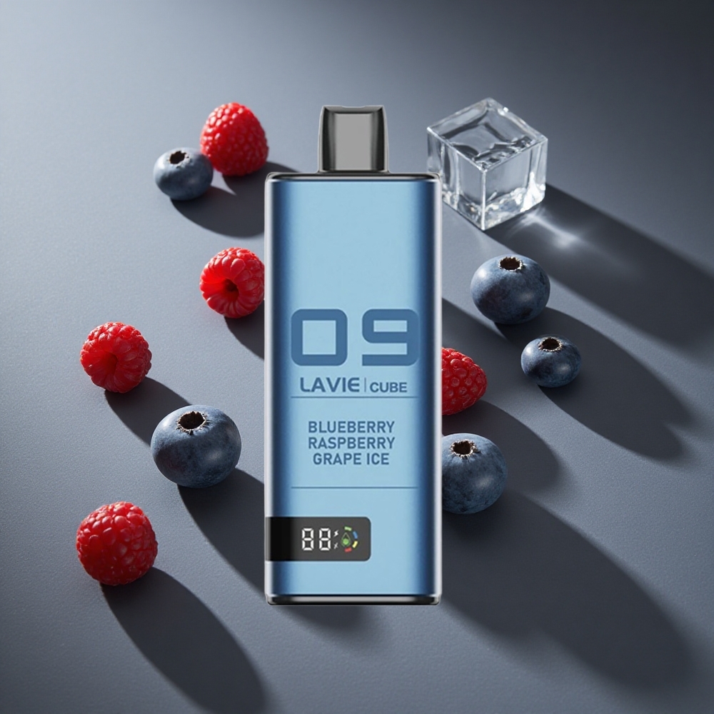 Arándano Frambuesa Uva Hielo Lavie Cube 20000 Puffs 28ML Peru wholesale