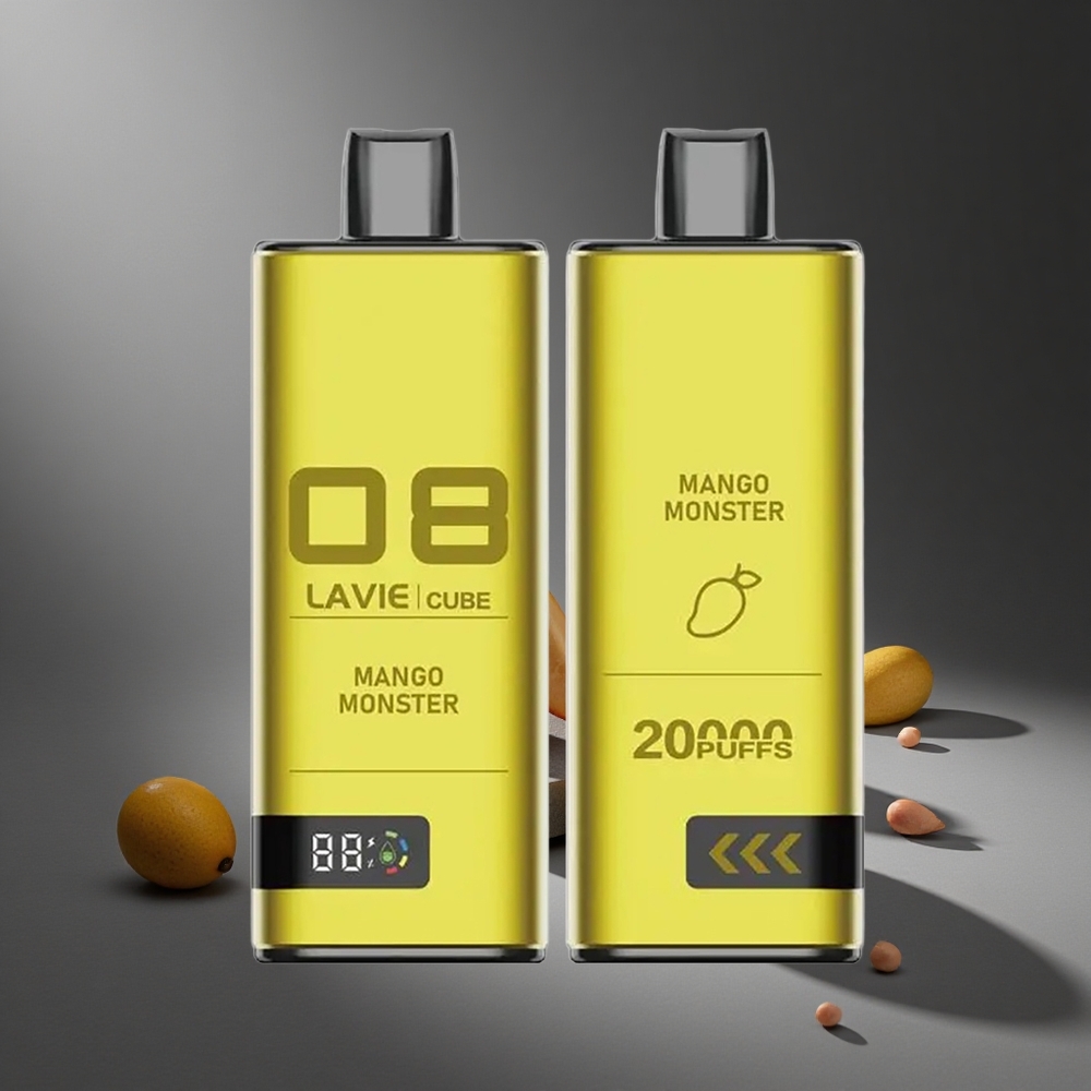 Combinación de Mango Lavie Cube 20000 Puffs 28ML y 600mAh Peru wholesale