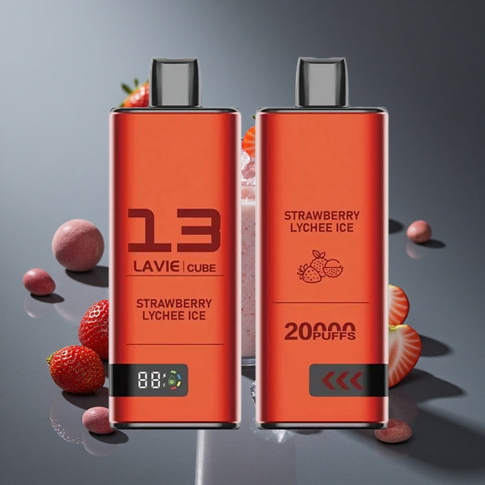 Fresa Lichi Hielo Lavie Cube 20000 Puffs 28ML Peru wholesale