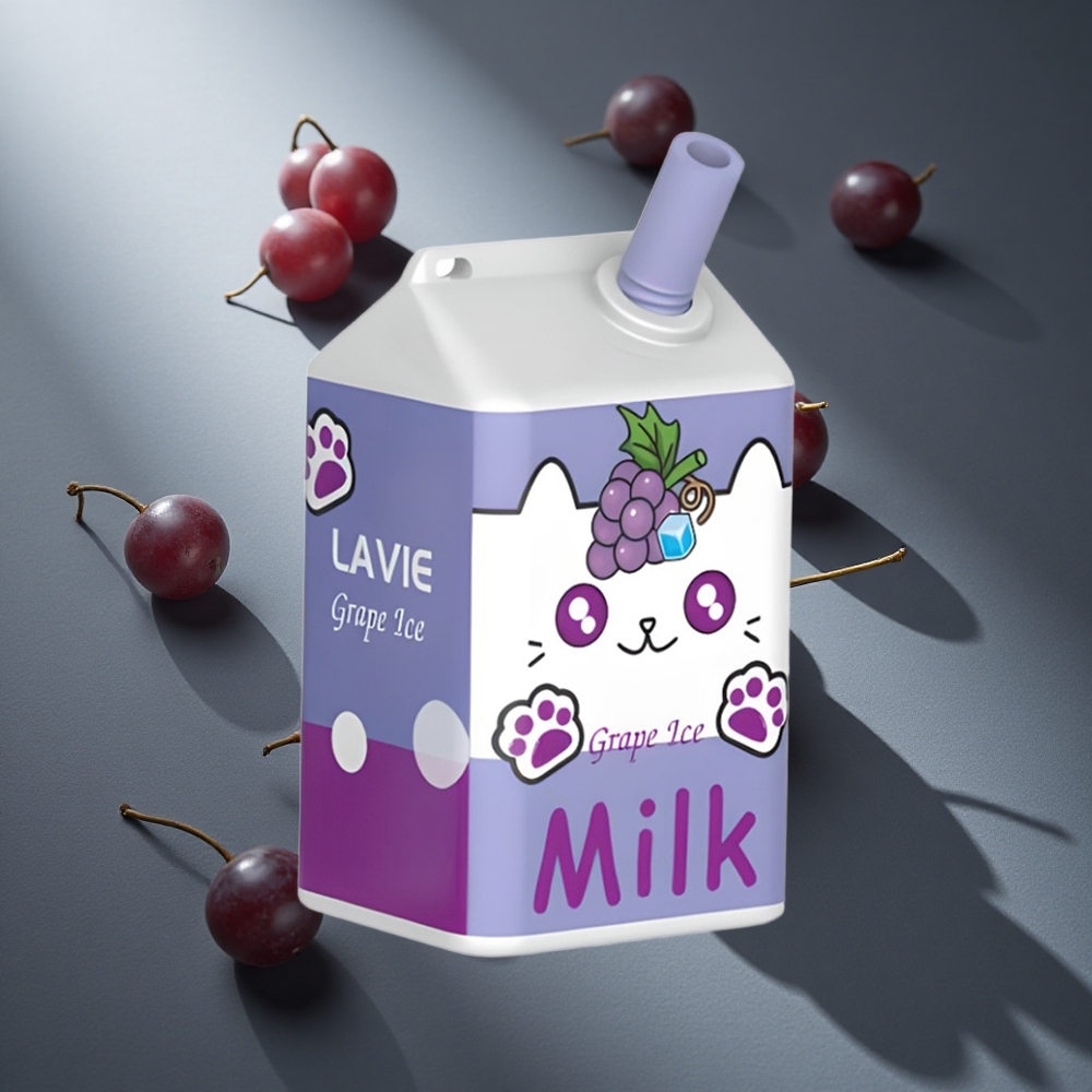 Uva Helada LAVIE Milk 7000 Puffs 16ML 0%/2%/5% Nicotina Peru wholesale