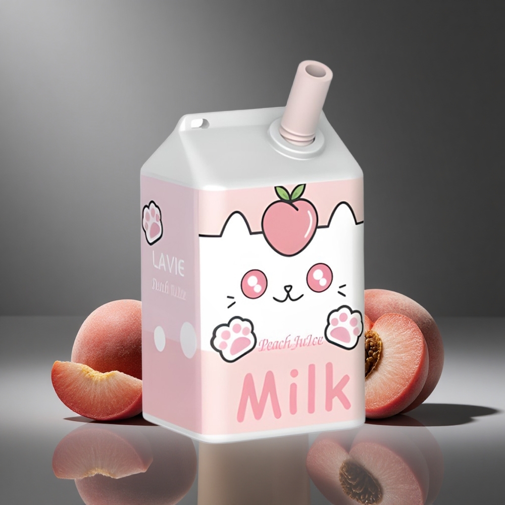 Zumo de Melocotón LAVIE Milk 7000 Puffs 16ML Peru wholesale